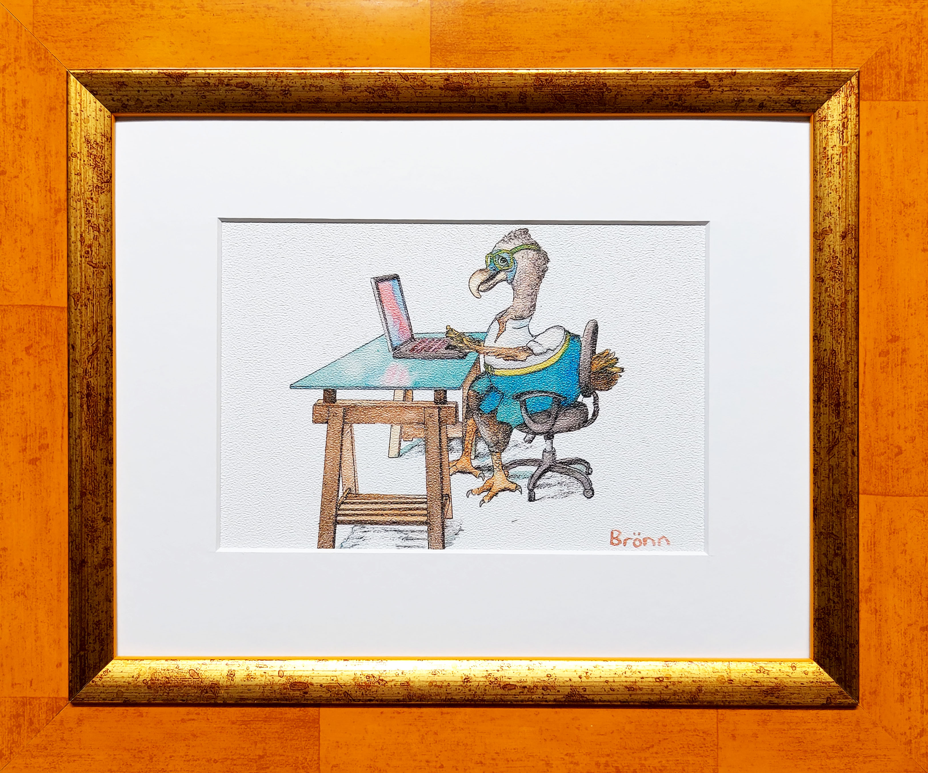 Dodo na lekcji &mdash; Gerdus Brönn